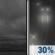 Tonight: Cloudy then Chance Light Rain