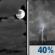 Tonight: A chance of showers and thunderstorms after 5am. Mostly cloudy, with a low around 62. South wind 3 to 8 mph. Chance of precipitation is 40%. New rainfall amounts less than a tenth of an inch possible. Tonight: Mostly Cloudy then Chance Showers And Thunderstorms