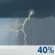 Wednesday: Chance Showers And Thunderstorms